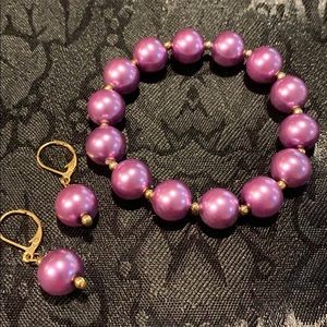 Purple pearl set